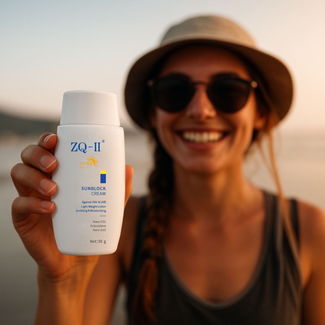 „ZQ-II Sunblock“ kremas: jūsų kasdienis odos priežiūra-ne tik vasarai!